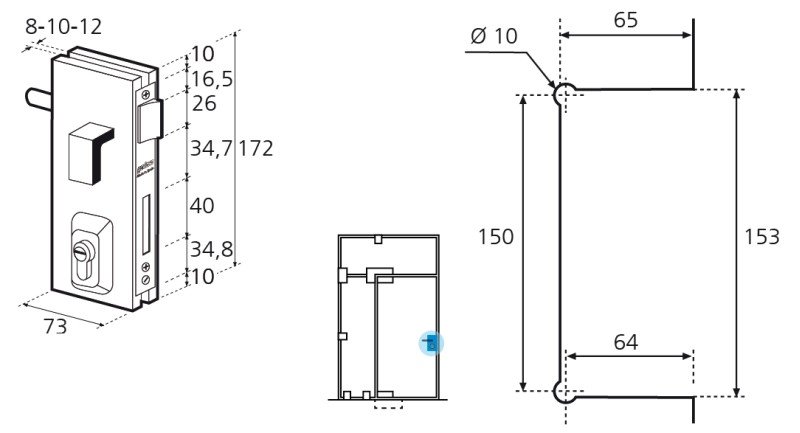 Planos técnicos Modelo G.0PMB