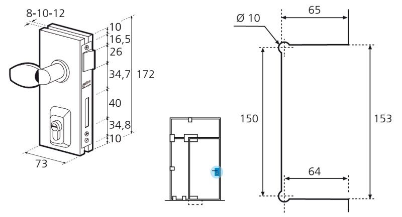 Planos técnicos Modelo GP.0N